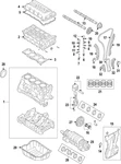 Genuine Mitsubishi Cylinder Head 1005B271. Fixed Price $2276.18.