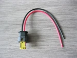 Vw Audi Porsche Fuel Injector Wiring Connector Pigtail Plug Socket Oem 07P973702. Fixed Price $5.00.