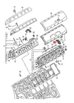 Genuine Vw Touareg Oil Separator 07Z103495H. Fixed Price $9.92.