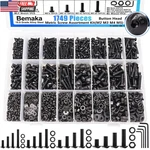 1749 Pcs Metric Screw Assortment Kit M2 M3 M4 M5 Bolts, Nuts, Lock & Flat Washer. Fixed Price $30.04.