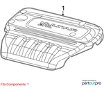 Jeep 2014-2023 Cherokee Engine Cover 4627875AH. Fixed Price $128.25.