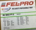 Fel-pro PT-2 Engine Cylinder Head Gasket Set HS9853PT2, TOYOTA-4. Fixed Price $106.35.