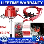 Distributor + Hei Spark Plug Wires Kit For Small / Big Block Chevy V8 Engine Us. Fixed Price $95.95.
