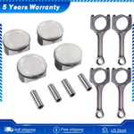G4KE 2.4L Engine Pistons Rings Kit & Connect Rod For Hyundai Sonata Kia Sportage. Fixed Price $62.69.