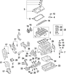 Genuine Volkswagen Camshaft 03L-109-022-D. Fixed Price $492.93.