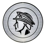 Mercury Head Silver Logo Wall Art - Ford Licensed (magnet). Fixed Price $19.95.