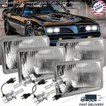 4PCS 4X6" Led Headlights Hi/lo Beams Fit Pontiac Firebird Trans 1977-1981 A++. Fixed Price $75.82.