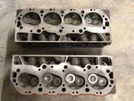 Oem Chevy Gm Bbc Cylinder Heads 353049 Come Off 73 454 ---excellent Set. Fixed Price $995.00.