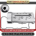 Rear Engine Valve Cover W/ Gasket For Lexus ES300 Toyota Camry Solara 1120120090. Fixed Price $110.99.