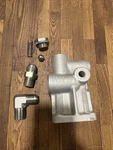 Original 69/70 Mustang BOSS/SHELBY428 Scj Oil Cooler Block Adapter C9OE-6884-B. Fixed Price $675.00.