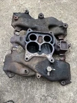 1967 Cadillac 429 Intake Manifold 1486993 Barrel Original 4BBL Quadrajet. Fixed Price $225.00.