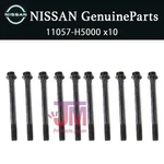 Nissan Oem Bolt Cylinder Head 11057-H5000(X10) For Datsun 1200 B310 A12/14/16. Fixed Price $42.85.