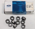 Box Of Nos Ford Nuts M10 Hex Lock Type 18 N800380-S. Fixed Price $11.99.