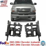 Set Of Head Lamp Support Brackets Pair For 2002-06 Avalanche / 03-06 Silverado. Fixed Price $46.94.