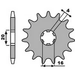 23187 Chain Sprocket 420 Compatible With Kawasaki (KX100D) 2001-201. Fixed Price $30.85.