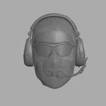 Simon "ghost" Riley Cod Modern Warfare Video Game Custom Head For Action Figures. Fixed Price $23.00.