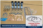 Engine Rebuild Kit Fits Willys Jeep 134 F-head Hurricane 1950-72 CJ3B/5/M38A1 +. Fixed Price $320.00.