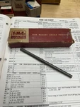 Nos Ford Countershaft Lock Pin Manual Tranny 8A-7155 1949-1957 T-bird Truck Ect. Fixed Price $15.00.