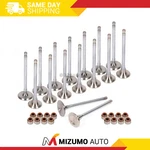 Intake Exhaust Valves Seals Fit 89-06 Ealge Hyundai Mitsubishi Turbo 4G63 G4JS. Fixed Price $69.95.