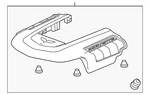 Genuine Gm Sight Shield 19434986. Fixed Price $104.88.