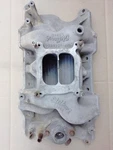 Mopar Edelbrock LD340 Alum. Intake Cuda,challenger Dart,duster. Fixed Price $590.00.