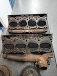 1963 Pontiac 389 Cylinder Heads,alternator,steering Pump,brackets,pulleys,more!!. Fixed Price $549.95.