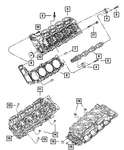 Genuine Mopar Cylinder Head RL022133AA. Fixed Price $134.52.
