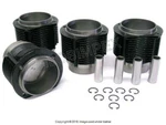 Porsche 356C 356SC 912 (1964-1969) Piston And Cylinder Set Aa + Year Warranty. Fixed Price $776.90.