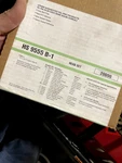 Fel-pro Hs 9555 B-1 Open Box. Fixed Price $80.00.