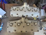 Ford Flat Aluminum Cylinder Heads 52-6050 B Nhra Wissota K&n Midget Set #3. Fixed Price $250.00.