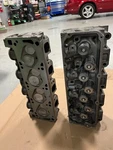 Set Of 1970 Ford 351 Cleveland Closed Chamber Four Barrel Cylinder Heads. Fixed Price $2000.00.