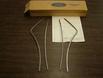 Nos Oem Ford 1980 1989 Lincoln Town Car Door Edge Guards 1981 1982 1983 1984 85. Fixed Price $39.00.