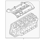 Genuine Audi Cylinder Head 06H-103-264-AX. Fixed Price $2083.90.