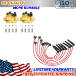 Performance Ignition Coil Spark Plug + Racing Wire Set Ford 5.0L V8 88-03. Fixed Price $176.03.
