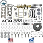3.0L Engine Rebuild Overhaul Kit Crankshaft For 14-20 Land Rover Jaguar AJ126 V6. Fixed Price $124.50.