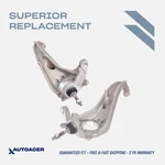 Autoacer -front Rh Lh Steering Knuckle Arms W/14MM Ball Joints For Jaguar S-type. Fixed Price $370.00.