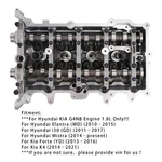G4NB Cylinder Head Assembly Hyundai I30 Elantra Mistra Kia Forte 1.8L 11-21. Fixed Price $472.88.