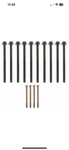 ES72196 Felpro Set Of 14 Cylinder Head Bolts New For Chevy Olds Chevrolet Impala. Fixed Price $55.00.