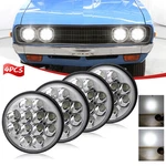 4PC Dot 5.75" 5-3/4" Round Led Headlights Hi/lo For Datsun 620 Pickup 1972-1974. Fixed Price $60.58.
