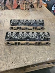 1955 Chevrolet Corvette 265 Heads 3703523 Dated A-27-5, A-26-5 Matching Pair. Fixed Price $499.00.