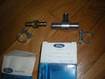Nos 1990 Ford Truck Power Steering Hose Connector Fitting & Clamp F0TZ-3T608-A. Fixed Price $18.74.