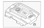 Genuine Volkswagen Engine Cover 06K-103-925-BN. Fixed Price $270.44.