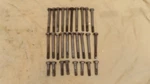 Buick Nailhead V8 Cylinder Bolts Set 425 401 Wildcat Riviera Gs Super 57-66. Fixed Price $45.00.