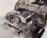 Empi 9063 Vw Bug Engine Dual Port Cylinder Head Shroud Tin Chrome. Fixed Price $59.89.