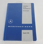 Table Book Mercedes 180, 190, Sl, 219, 220 S, 300 D, From 10/1960. Fixed Price $182.85.