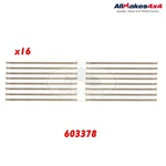 603378 Allmakes - Engine Push Rod Set X16 Range Rover CLASSIC/D1/D2/DEFENDER/P38. Fixed Price $107.11.