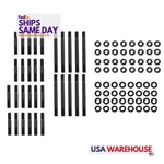 Trick Flow TFS-61604304, Kit Cylinder Head Stud Bbm B/rb Black Chromoly. Fixed Price $440.95.