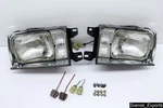 Toyota Tercel 4WD Wagon 83-86 Oem Usa Head Lights Set Chrome Frame Xlnt. Fixed Price $379.00.