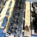 Detroit DD15 Engine Cylinder Head 47202. Fixed Price $1210.00.