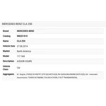 2014 Mercedes-benz CLA250 Engine Mount Bracket A2702230141. Fixed Price $100.00.